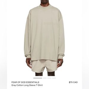 Fear of God Essentials Mock Neck